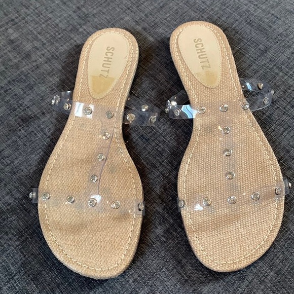 SCHUTZ Shoes - NWOB || SCHUTZ Loretta Flat Sandals || Size 10